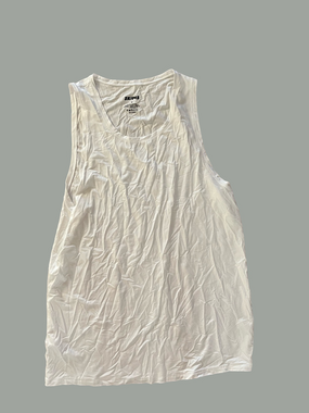 SKIMS Men's Stretch Tank Top White Size Medium